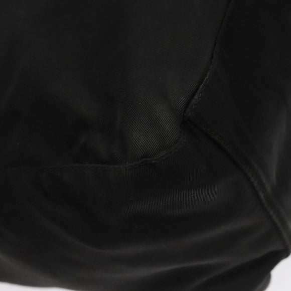 PRADA Hand Bag Nylon Black Auth KD065