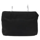 PRADA Hand Bag Nylon Black Auth KD065-13