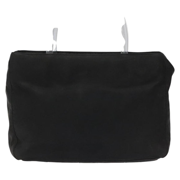 PRADA Hand Bag Nylon Black Auth KD065