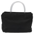 PRADA Hand Bag Nylon Black Auth KD065-2