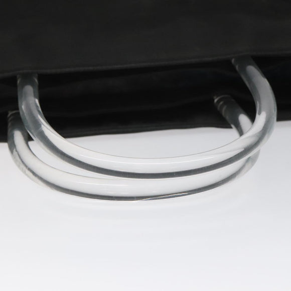 PRADA Hand Bag Nylon Black Auth KD065