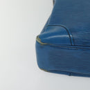 LOUIS VUITTON Epi Porte Documents Voyage Business Bag Blue M54475 Auth KD067-8