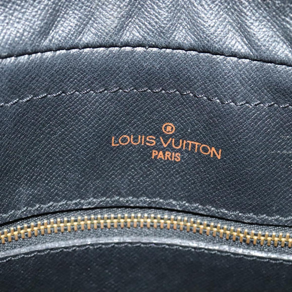 LOUIS VUITTON Epi Porte Documents Voyage Business Bag Blue M54475 Auth KD067
