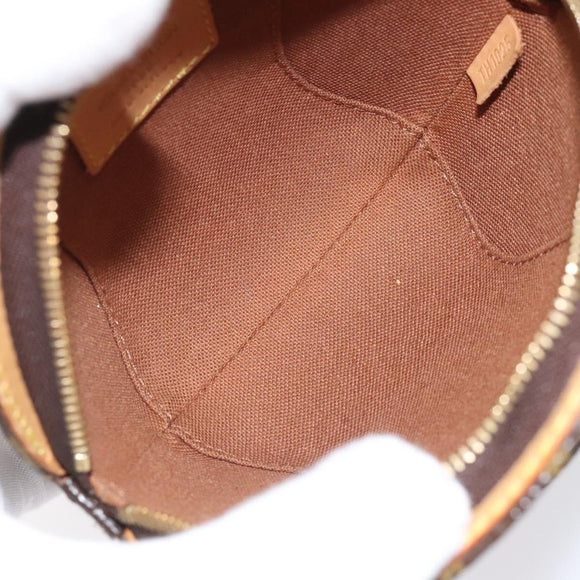 LOUIS VUITTON Monogram Mini ellipse Pouch M51129 LV Auth KD068V