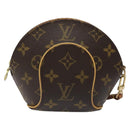 LOUIS VUITTON Monogram Mini ellipse Pouch M51129 LV Auth KD068V-13