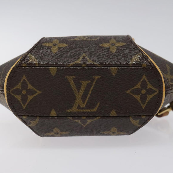 LOUIS VUITTON Monogram Mini ellipse Pouch M51129 LV Auth KD068V