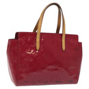 LOUIS VUITTON Monogram Vernis Catalina BB Bag Rose Andian M90016 LV Auth KD072-1