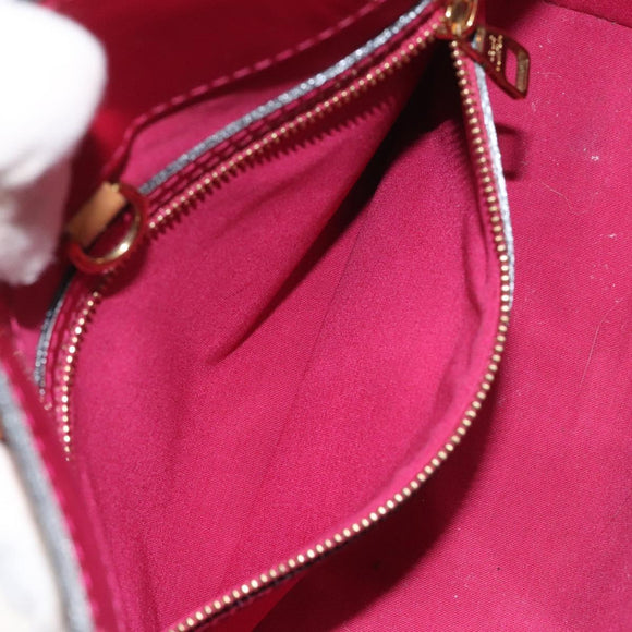 LOUIS VUITTON Monogram Vernis Catalina BB Bag Rose Andian M90016 LV Auth KD072