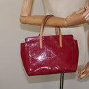 LOUIS VUITTON Monogram Vernis Catalina BB Bag Rose Andian M90016 LV Auth KD072-20