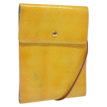 LOUIS VUITTON Monogram Vernis Kenmare Shoulder Bag Gris M91060 LV Auth KD073