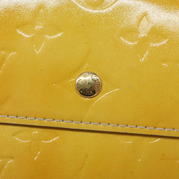 LOUIS VUITTON Monogram Vernis Kenmare Shoulder Bag Gris M91060 LV Auth KD073