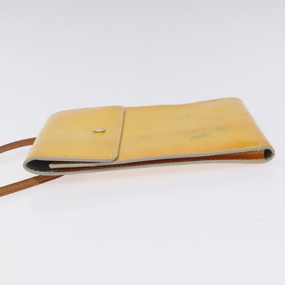 LOUIS VUITTON Monogram Vernis Kenmare Shoulder Bag Gris M91060 LV Auth KD073