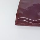 LOUIS VUITTON Monogram Vernis Stanton Tote Bag Purple Viole M91079 Auth KD074-9