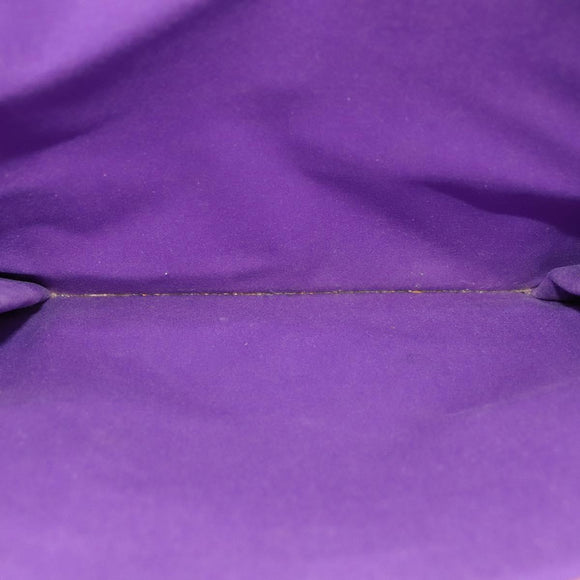 LOUIS VUITTON Monogram Vernis Stanton Tote Bag Purple Viole M91079 Auth KD074