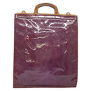 LOUIS VUITTON Monogram Vernis Stanton Tote Bag Purple Viole M91079 Auth KD074-13