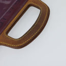 LOUIS VUITTON Monogram Vernis Stanton Tote Bag Purple Viole M91079 Auth KD074-7