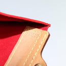 LOUIS VUITTON Monogram Vernis Stanton Tote Bag Red M91078 LV Auth KD080-12