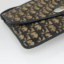 Christian Dior Trotter Canvas Shoulder Bag Navy Auth KD091-14