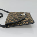 Christian Dior Trotter Canvas Shoulder Bag Navy Auth KD091-4