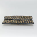 Christian Dior Trotter Canvas Shoulder Bag Navy Auth KD091-5