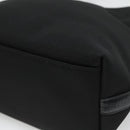 Salvatore Ferragamo Hand Bag Canvas Black Auth KD096-9