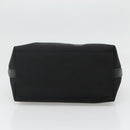 Salvatore Ferragamo Hand Bag Canvas Black Auth KD096-5