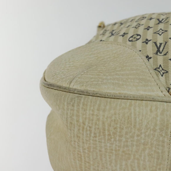 LOUIS VUITTON Monogram Mini Lin Croisette Marina GM Bag 2way M95492 Auth KD103