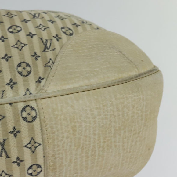 LOUIS VUITTON Monogram Mini Lin Croisette Marina GM Bag 2way M95492 Auth KD103