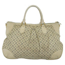 LOUIS VUITTON Monogram Mini Lin Croisette Marina GM Bag 2way M95492 Auth KD103-2