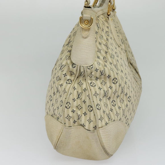 LOUIS VUITTON Monogram Mini Lin Croisette Marina GM Bag 2way M95492 Auth KD103