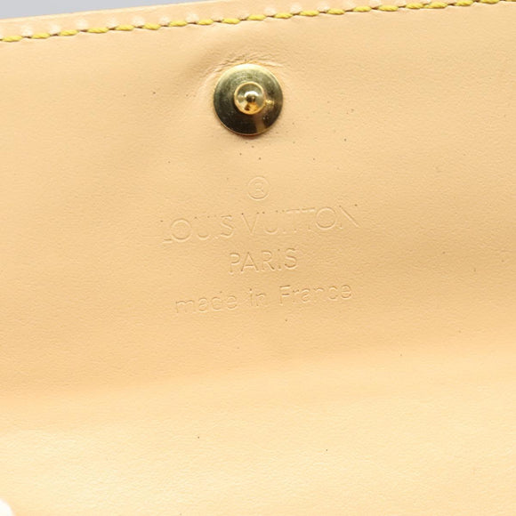 LOUIS VUITTON Monogram Multicolor Porte Monnaie Plat White M92657 Auth KD109