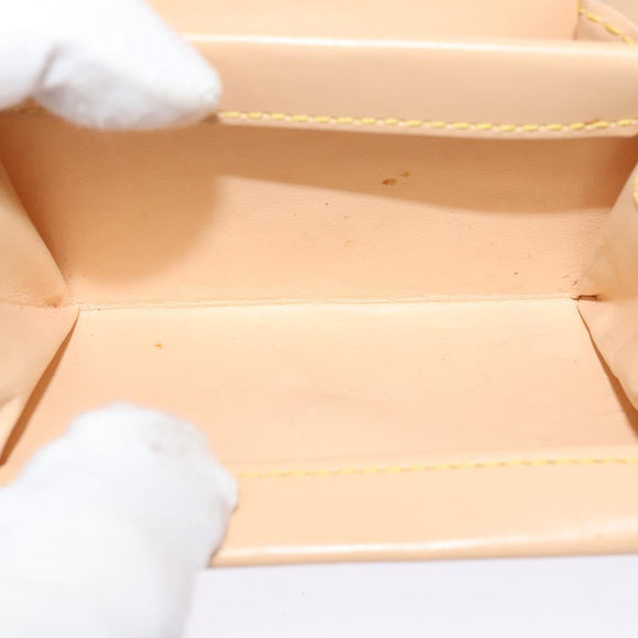 LOUIS VUITTON Monogram Multicolor Porte Monnaie Plat White M92657 Auth KD109