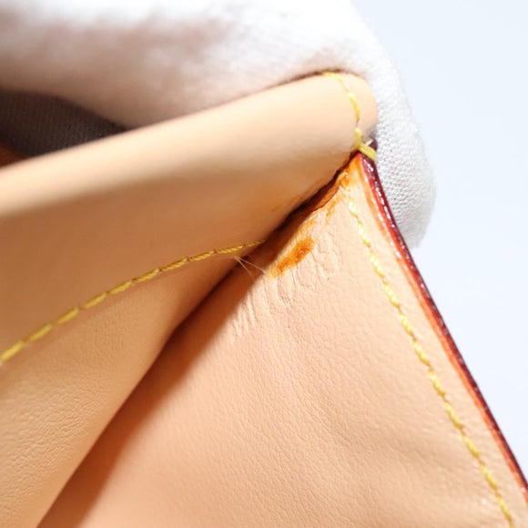 LOUIS VUITTON Monogram Multicolor Porte Monnaie Plat White M92657 Auth KD109