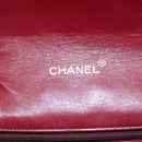 CHANEL Matelasse Chain Shoulder Bag Lamb Skin Black Gold CC Auth KD113-17