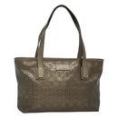 GUCCI GG implementation Tote Bag Khaki 211138 Auth KD120-1