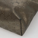 GUCCI GG implementation Tote Bag Khaki 211138 Auth KD120-12