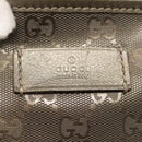 GUCCI GG implementation Tote Bag Khaki 211138 Auth KD120-14