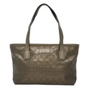 GUCCI GG implementation Tote Bag Khaki 211138 Auth KD120-2