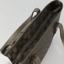 GUCCI GG implementation Tote Bag Khaki 211138 Auth KD120-6