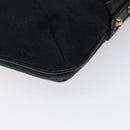 GUCCI GG Canvas Sherry Line Accessory Pouch Black Khaki 145970 Auth KD125V-15