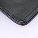 Chloe Fay Shoulder Bag Suede Leather Black Auth KD130-13