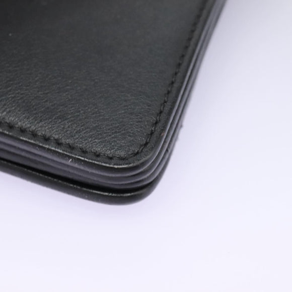 Chloe Fay Shoulder Bag Suede Leather Black Auth KD130