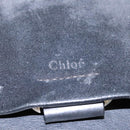 Chloe Fay Shoulder Bag Suede Leather Black Auth KD130-19