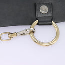 Chloe Fay Shoulder Bag Suede Leather Black Auth KD130-18