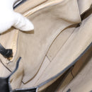 Chloe Fay Shoulder Bag Suede Leather Black Auth KD130-20