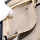 Chloe Fay Shoulder Bag Suede Leather Black Auth KD130-25