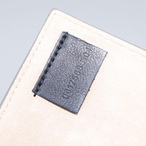 Chloe Fay Shoulder Bag Suede Leather Black Auth KD130