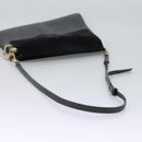 Chloe Fay Shoulder Bag Suede Leather Black Auth KD130-7