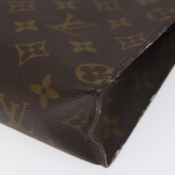 LOUIS VUITTON Monogram Poche Toilette 26 Pouch M47542 LV Auth KD133