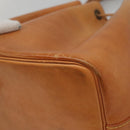 LOUIS VUITTON Nomad leather Petit Noe Shoulder Bag Beige M85003 LV Auth KD147-16